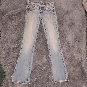 Classic Light Blue Boot Cut Jeans